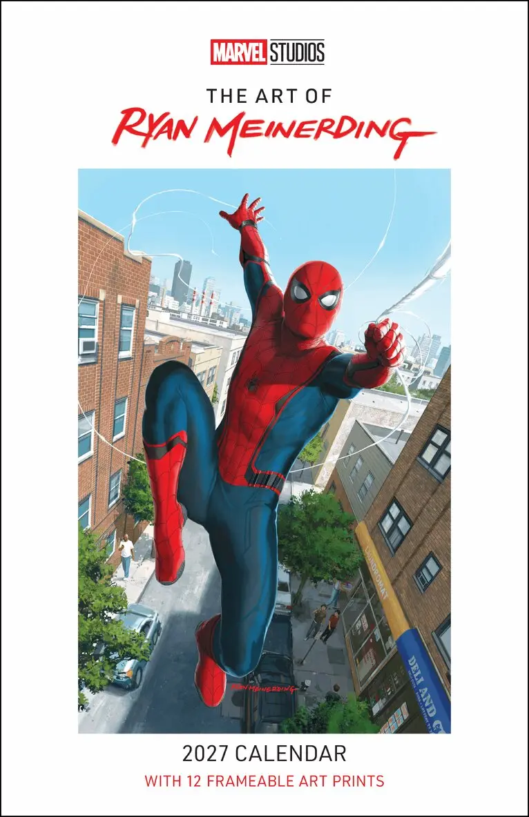 Marvel Entertainment - Marvel Studios: The Art of Ryan Meinerding 2027 Poster Calendar with 12 Prints. Tillgänglighet: Tillfälligt slut