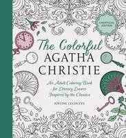 The Colorful Agatha Christie: An Adult Coloring Book for Literary Lovers Inspired by the Classics, Häftad