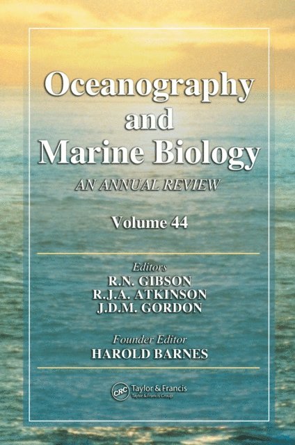 J. D. M. Gordon, R. J. A. Atkinson, R. N. Gibson - Oceanography and Marine Biology, E-bok