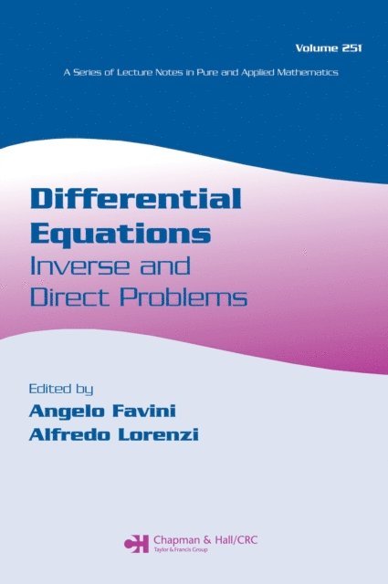 Alfredo Lorenzi, Angelo Favini - Differential Equations, E-bok