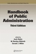 Handbook of Public Administration, Third Edition