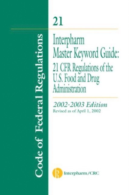 Interpharm - Interpharm Master Keyword Guide, E-bok. Tillgänglighet: Lägg i varukorg
