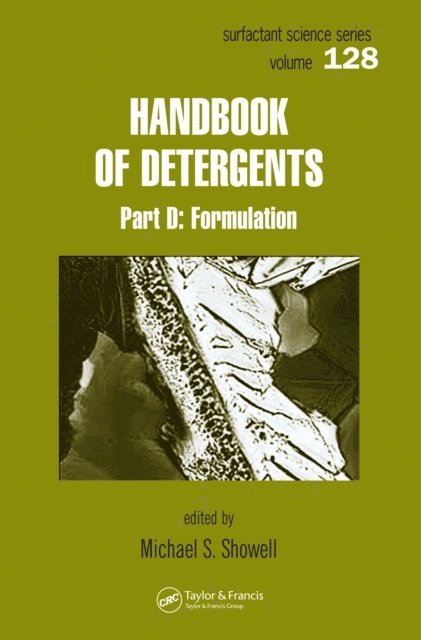 Michael Showell - Handbook of Detergents, Part D, E-bok