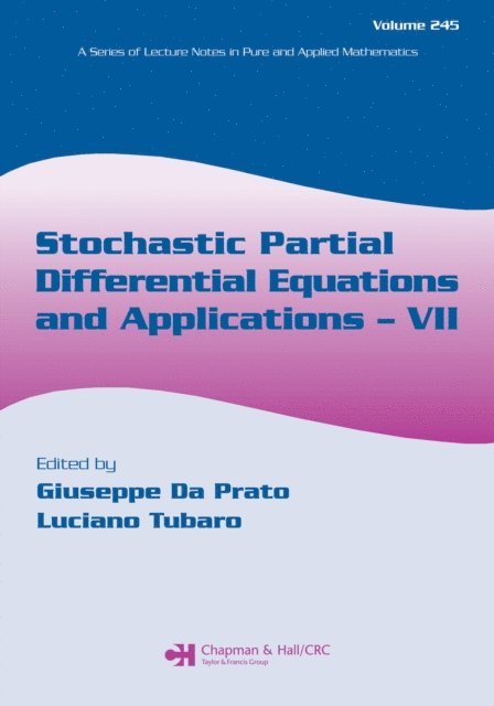 Giuseppe Da Prato - Stochastic Partial Differential Equations and Applications - VII, E-bok