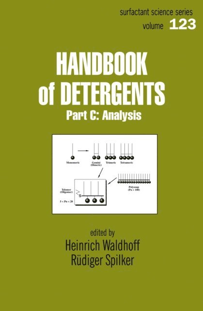 Rudiger Spilker, Heinrich Waldhoff - Handbook Of Detergents, Part C, E-bok