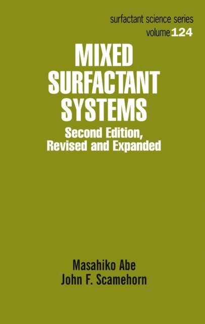 Masahiko Abe - Mixed Surfactant Systems, E-bok