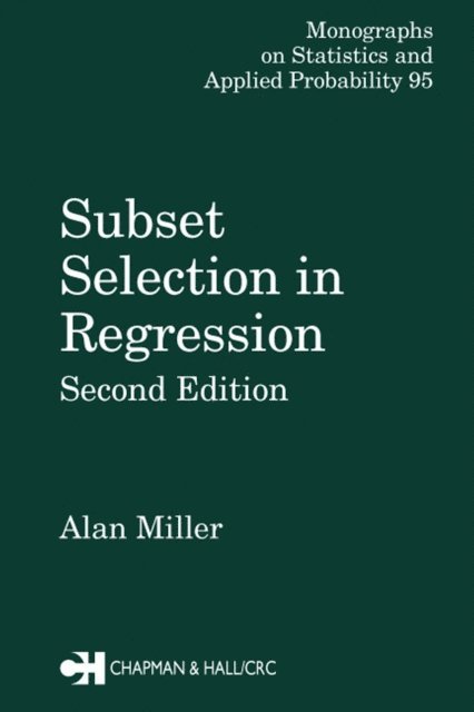 Alan Miller - Subset Selection in Regression, E-bok