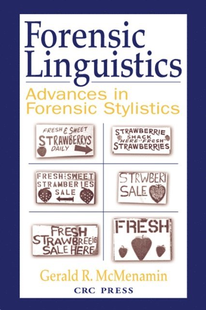 Gerald R. McMenamin - Forensic Linguistics, E-bok. Tillgänglighet: Lägg i varukorg