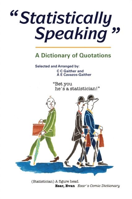 C.C. Gaither - Statistically Speaking, E-bok. Tillgänglighet: Lägg i varukorg