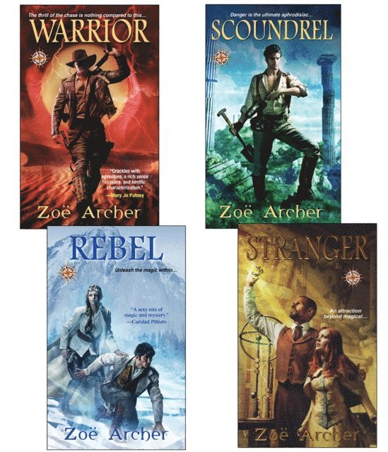 Zoe Archer - Blades of the Rose Bundle: Warrior, Scoundrel, Rebel, & Stranger, E-bok