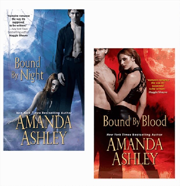 Amanda Ashley - Amanda Ashley Bundle: Bound By Night & Bound By Blood, E-bok
