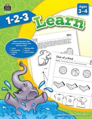 Mara Guckian - 1-2-3 Learn Ages 3-4, Häftad