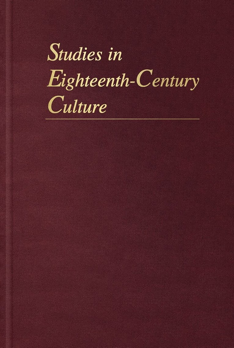George Boulukos - Studies in Eighteenth-Century Culture, Inbunden