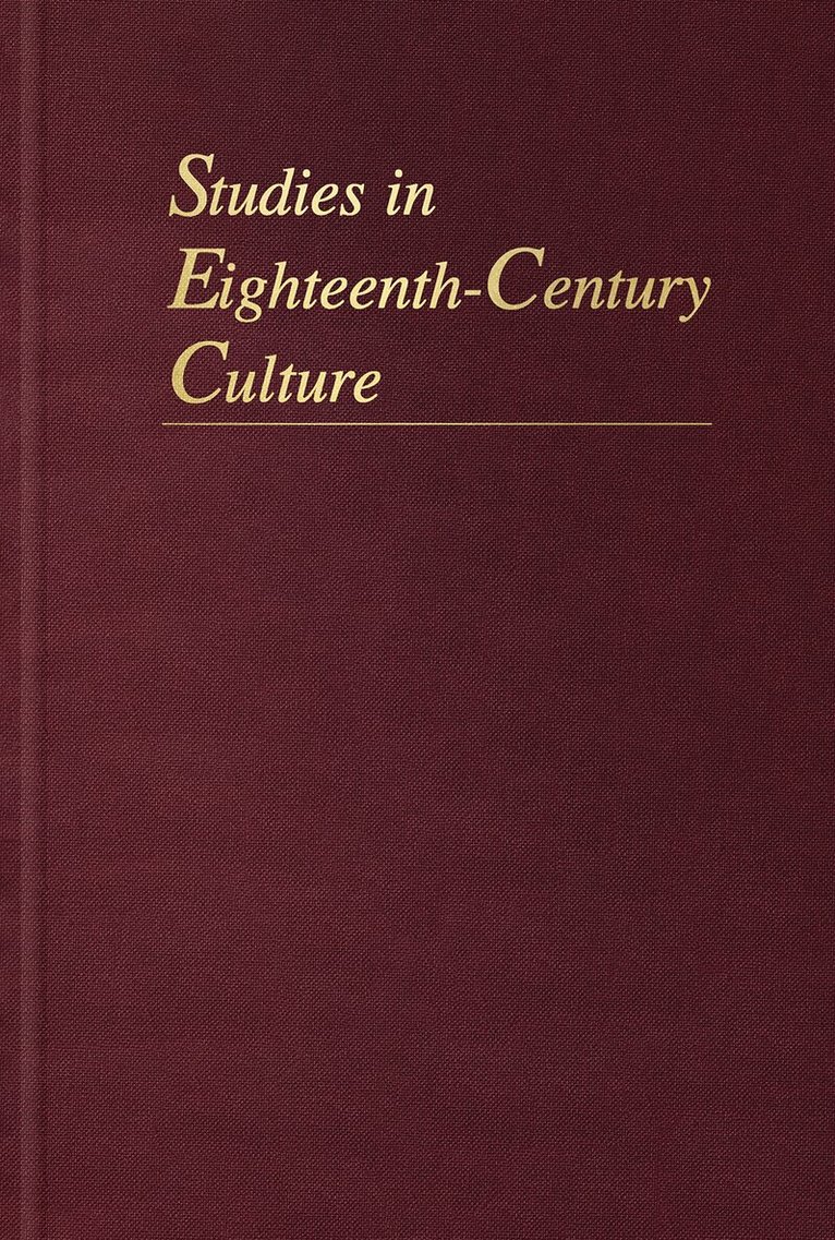 George Boulukos - Studies in Eighteenth-Century Culture, Inbunden