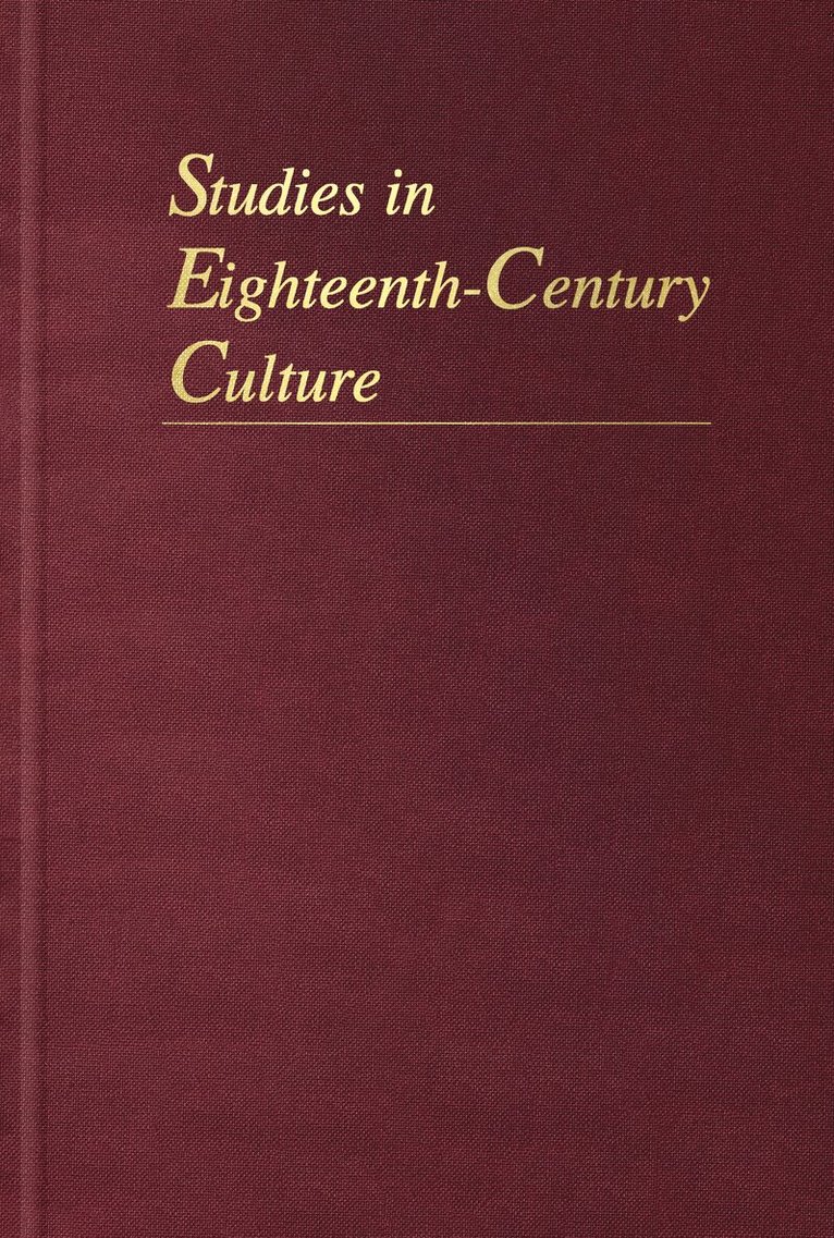 George Boulukos - Studies in Eighteenth-Century Culture, Inbunden