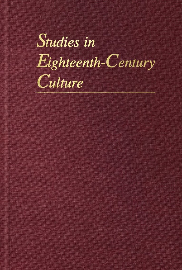 George Boulukos - Studies in Eighteenth-Century Culture, Inbunden