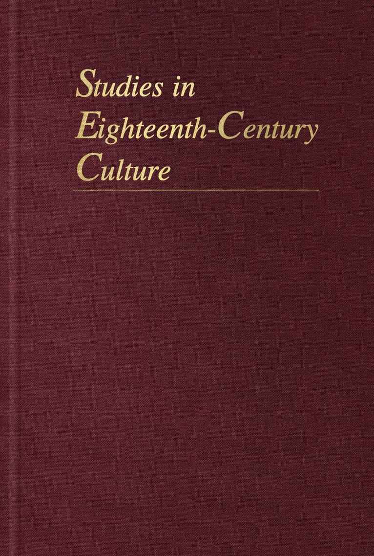 George Boulukos - Studies in Eighteenth-Century Culture, Inbunden