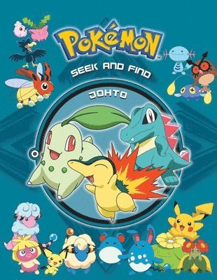 Shogakukan - Pokémon Seek and Find: Johto, Inbunden