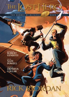 Rick Riordan - Heroes of Olympus, Book One: Lost Hero: The Graphic Novel, The-Heroes of Olympus, Book One, Häftad