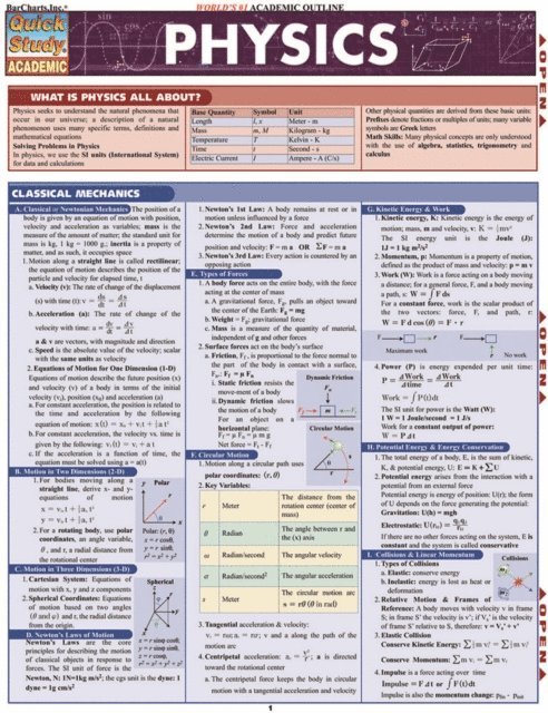 Inc. BarCharts Publishing - Physics, E-bok
