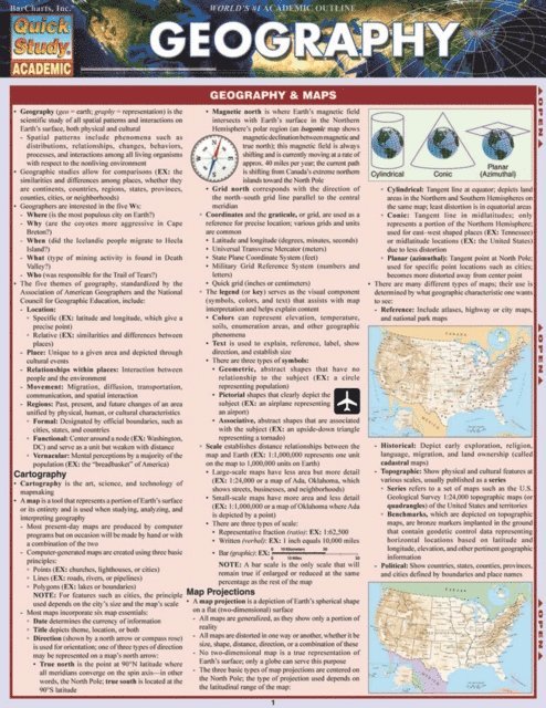 Inc. BarCharts Publishing - Geography, E-bok