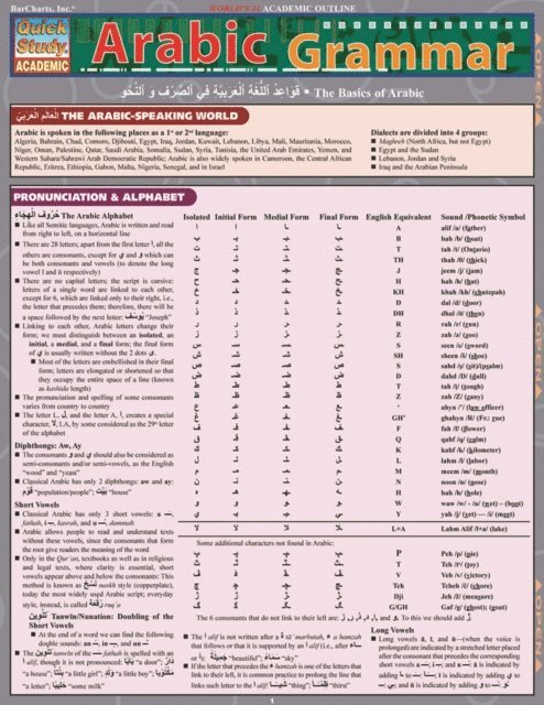 Inc. BarCharts Publishing - Arabic Grammar, E-bok