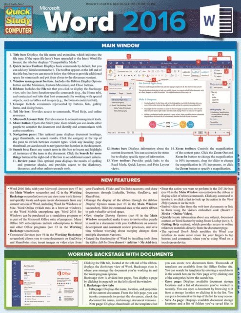 Joan Lambert - Microsoft Word 2016, E-bok