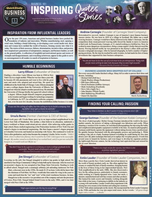 Kyle Romberg, Susan Romberg - Business 101 - Inspiring Quotes & Stories, E-bok