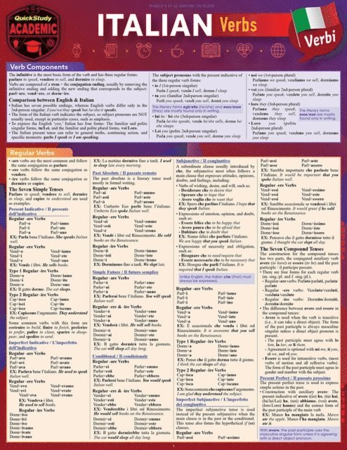 Sally-Ann DelVino - Italian Verbs, E-bok
