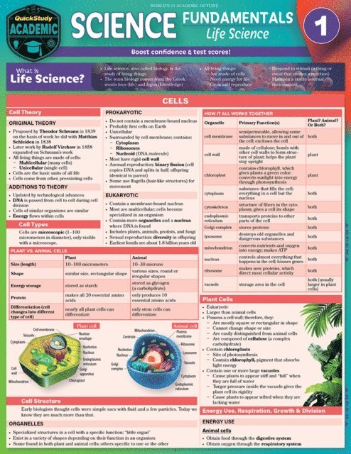 Jane Gardner - Science Fundamentals 1 - Life Science - Cells, Plants & Animals, E-bok