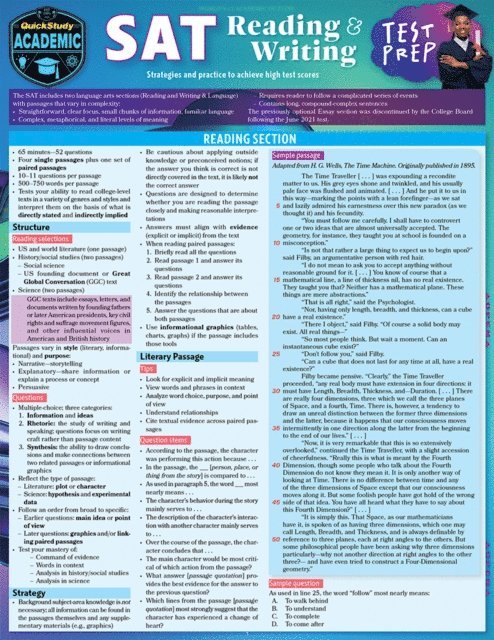 Tiffany Perkinz - SAT Reading & Writing Test Prep, E-bok