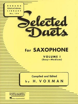 H. Voxman - SELECTED DUETS SAXOPHONE 1, Häftad