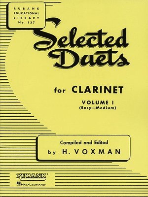 H. Voxman - SELECTED DUETS CLARINET VOL 1. Tillgänglighet: Lägg i varukorg