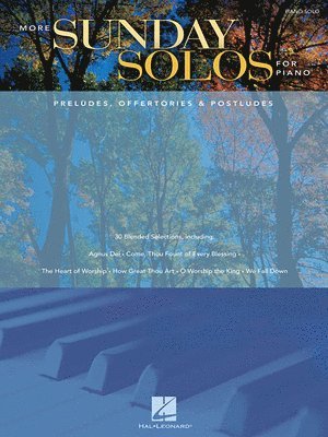 MORE SUNDAY SOLOS FOR PIANO, Häftad