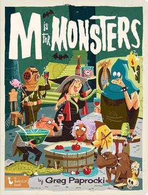 Greg Paprocki - M is for Monsters, Kartonnage