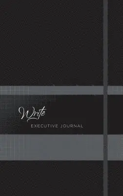 Michelle Winger, Belle City Gifts - Executive Journal: Write (Onyx) with Elastic Closure. Tillgänglighet: Tillfälligt slut