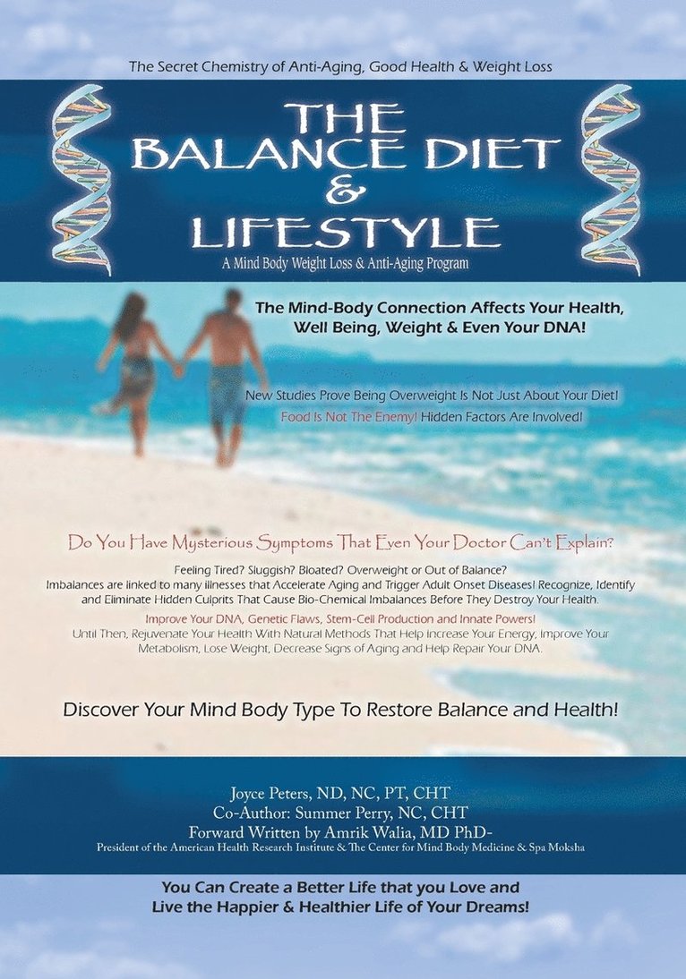 Joyce Peters - Balance Diet and Lifestyle, Häftad