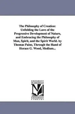 Horace Gay Wood, H G (Horace Gay) Wood - Philosophy of Creation, Häftad. Tillgänglighet: Lägg i varukorg