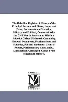Robert Allen Campbell - Rebellion Register, Häftad. Tillgänglighet: Lägg i varukorg