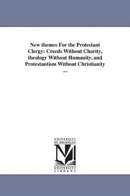 Stephen Colwell - New themes For the Protestant Clergy, Häftad