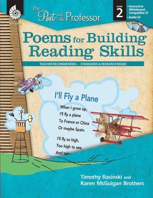 Timothy Rasinski, Karen McGuigan Brothers - Poems for Building Reading Skills Level 2: Poems for Building Reading Skills [With CDROM and CD (Audio)], Häftad