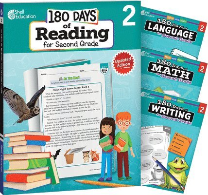 Multiple Authors, Christine Dugan - 180 Days(tm) Reading, Math, Writing, & Language for Grade 2: 4-Book Set: Practice, Assess, Diagnose, Häftad