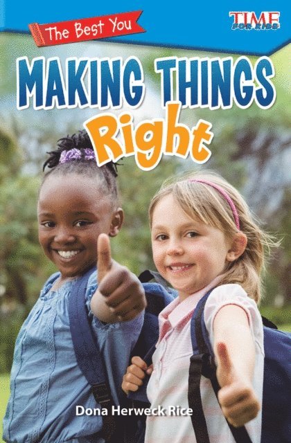 Dona Herweck Rice - Best You: Making Things Right, E-bok