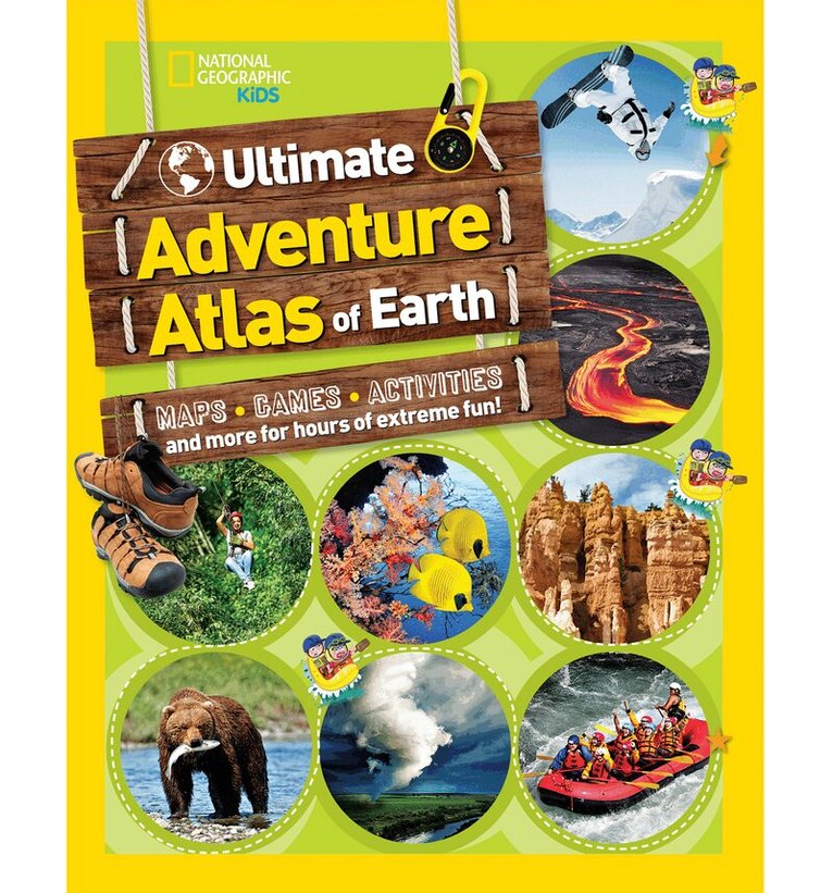 National Geographic Kids - Ultimate Adventure Atlas of Earth, Häftad
