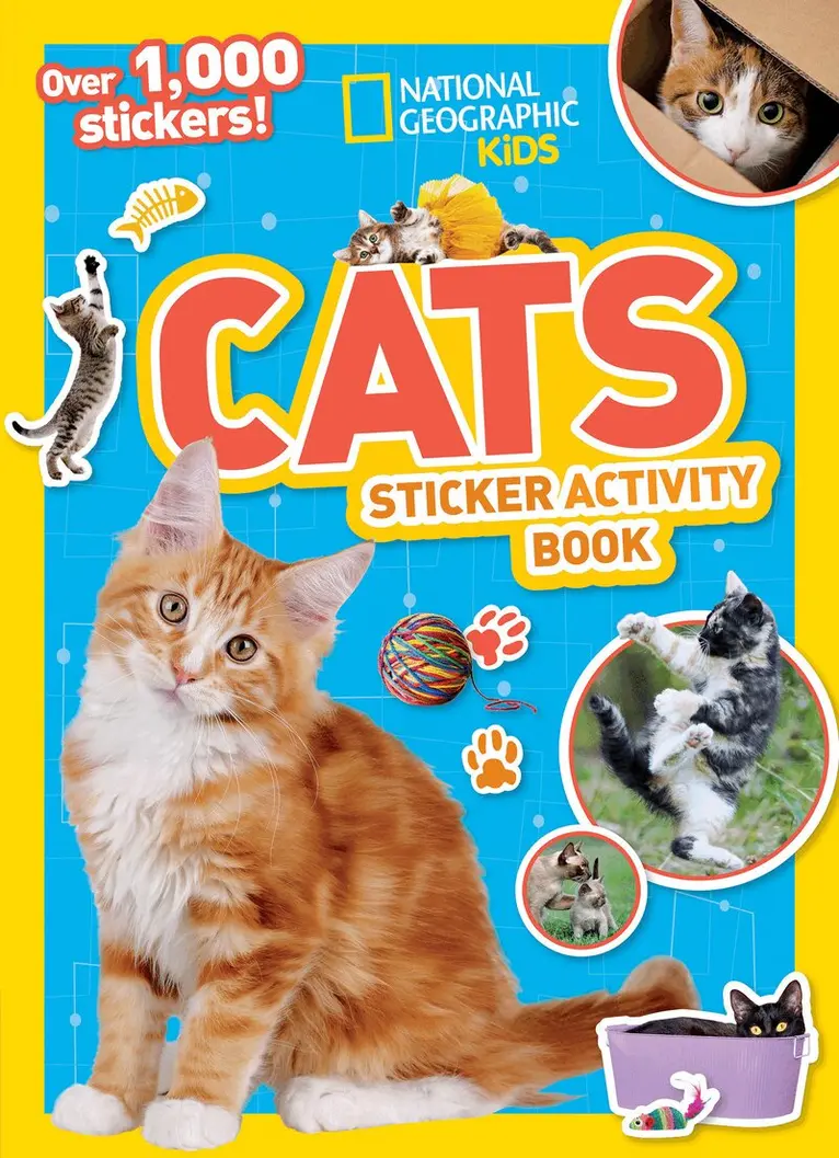 National Geographic Kids - National Geographic Kids Cats Sticker Activity Book, Häftad. Tillgänglighet: Lägg i varukorg