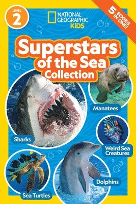 National Geographic Kids - Superstars of the Sea Collection (National Geographic Kids Readers, Level 2), Inbunden