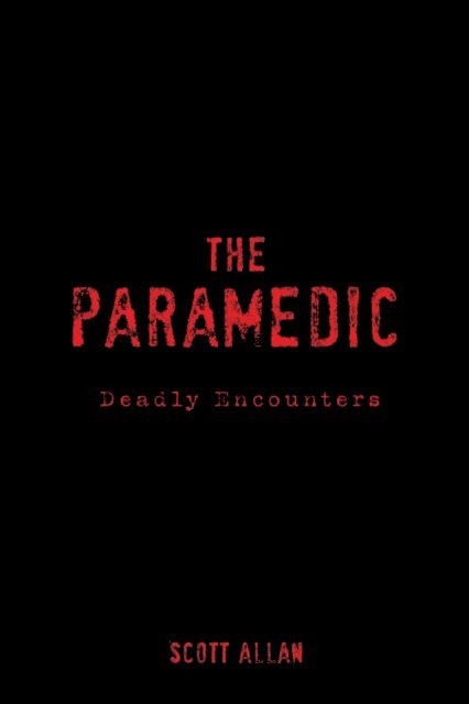 Scott Allan - Paramedic, E-bok