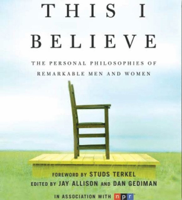 Dan Gediman, Jay Allison - This I Believe, Ljudbok