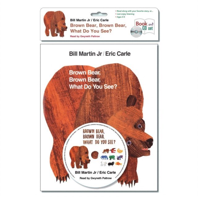 Jr. Bill Martin - Brown Bear, Brown Bear, What Do You See?, Ljudbok