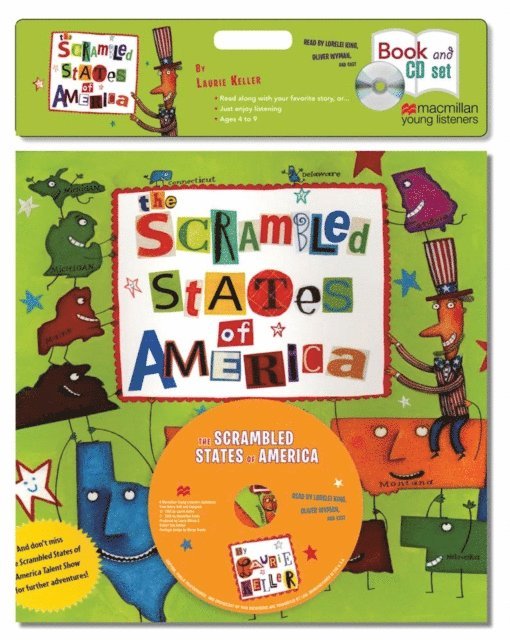 Laurie Keller - Scrambled States of America, Ljudbok